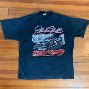 Dale Earnhardt Ready to Rumble Vintage Nascar Tshirt
